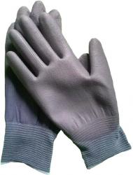 濃いグレー手の平PUコーティング手袋 HMBT-49